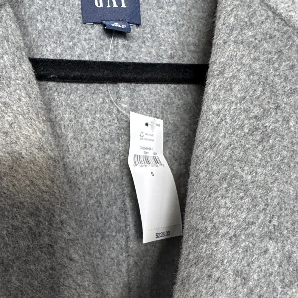 GAP Classic Gray Wool Coat